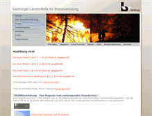 Tablet Screenshot of brandverhuetung-salzburg.at